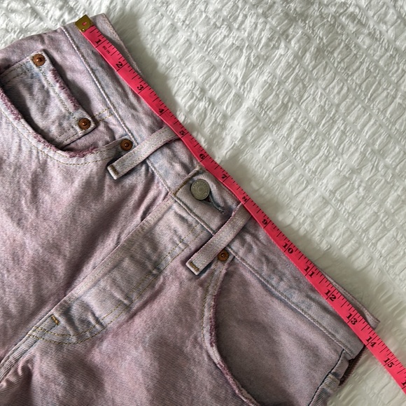 Levi’s 501 Jean Shorts Purple Color Size 26 - Picture 4 of 13